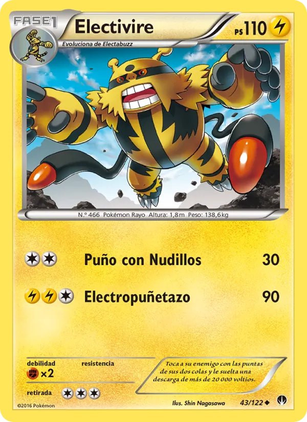 Electivire (TURBOLímite #43/122)