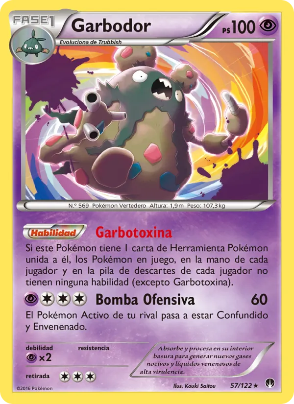 Garbodor (TURBOLímite #57/122)