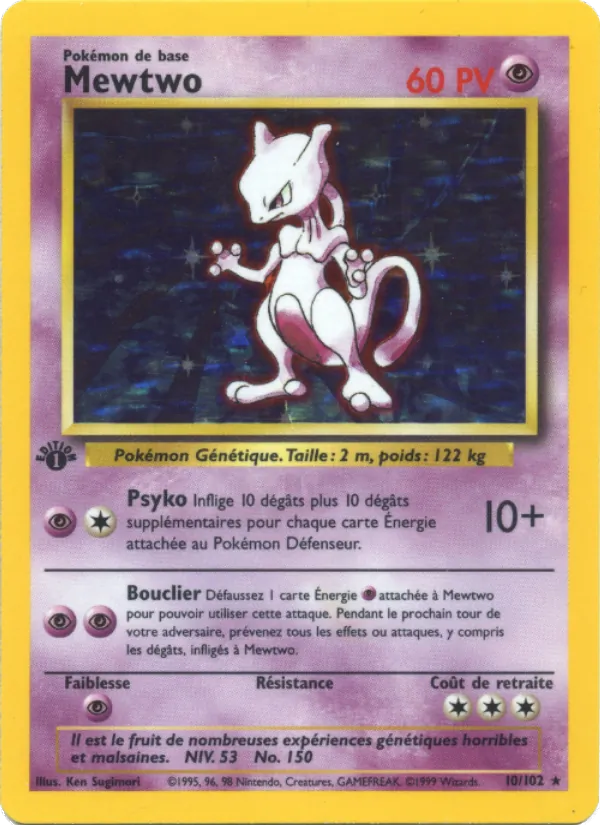 Mewtwo (Set de Base #10/102)