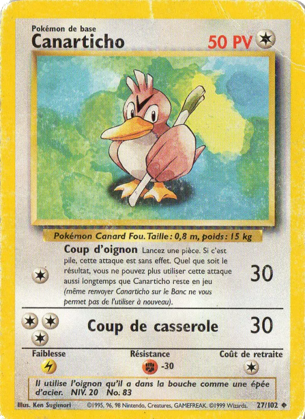 Canarticho (Set de Base #27/102)