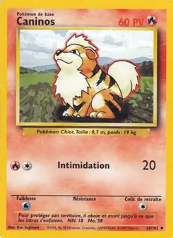Caninos (Set de Base #28/102)