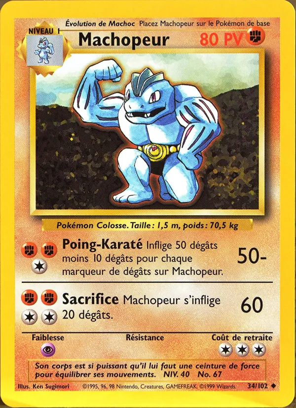 Machopeur (Set de Base #34/102)