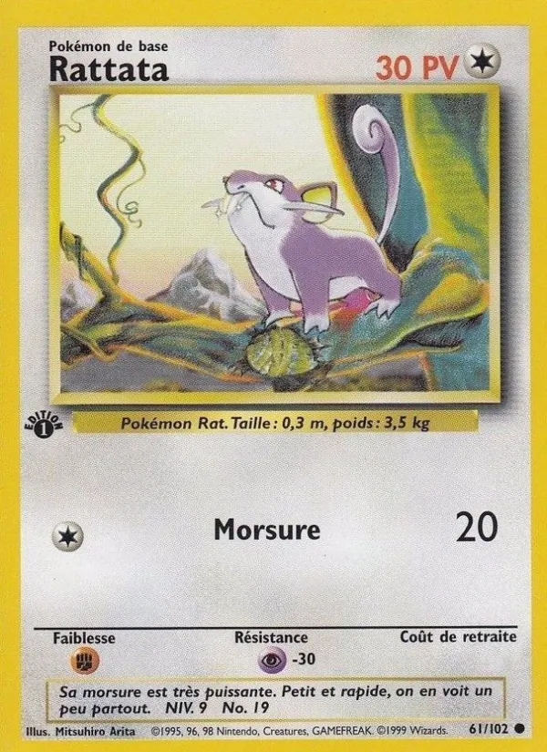 Rattata (Set de Base #61/102)