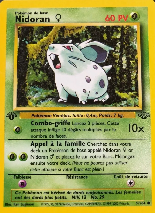 Nidoran ♀ (Jungle #57/64)
