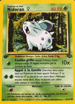 Nidoran ♀ (Jungle #57/64)