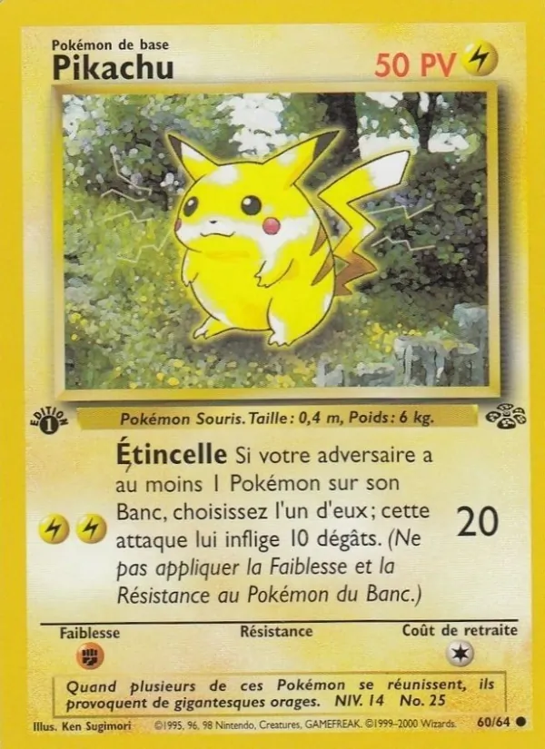 Pikachu (Jungle #60/64)
