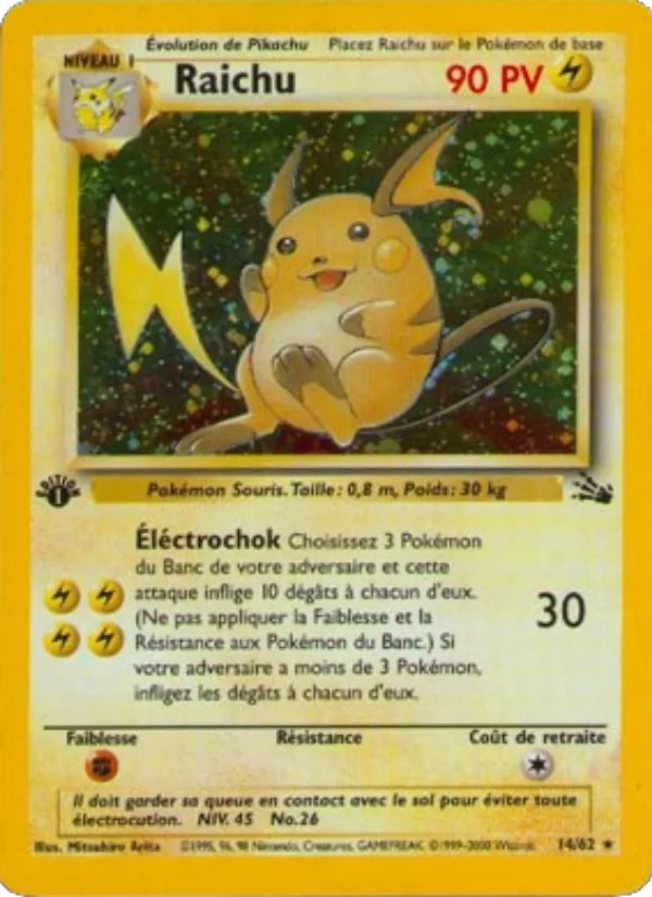 Raichu (Fossile #14/62)
