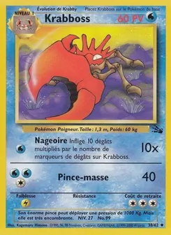 Krabboss (Fossile #38/62)