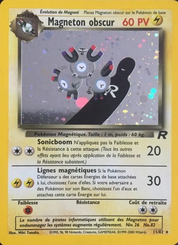 Magneton obscur (Team Rocket #11/82)