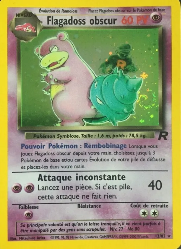 Flagadoss obscur (Team Rocket #12/82)