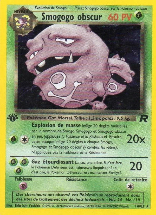 Smogogo obscur (Team Rocket #14/82)