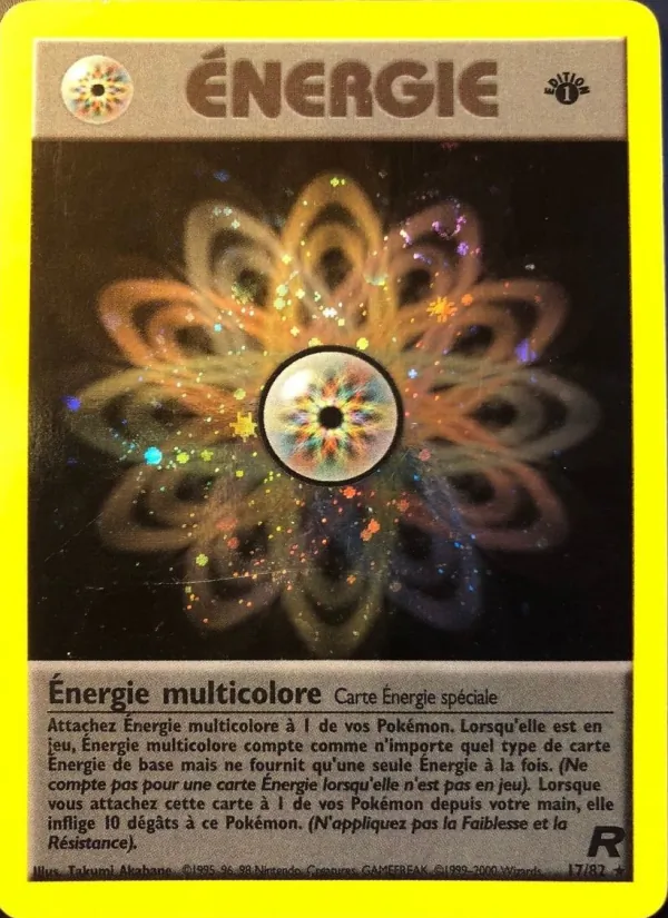 Énergie multicolore (Team Rocket #17/82)