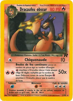 Dracaufeu obscur (Team Rocket #21/82)