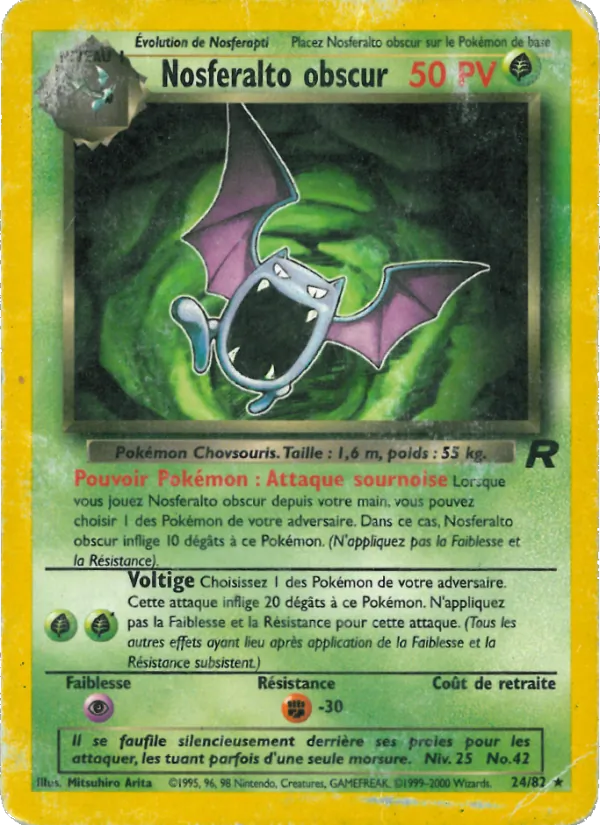 Nosferalto obscur (Team Rocket #24/82)