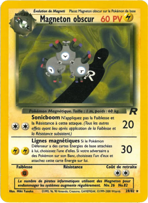 Magneton obscur (Team Rocket #28/82)