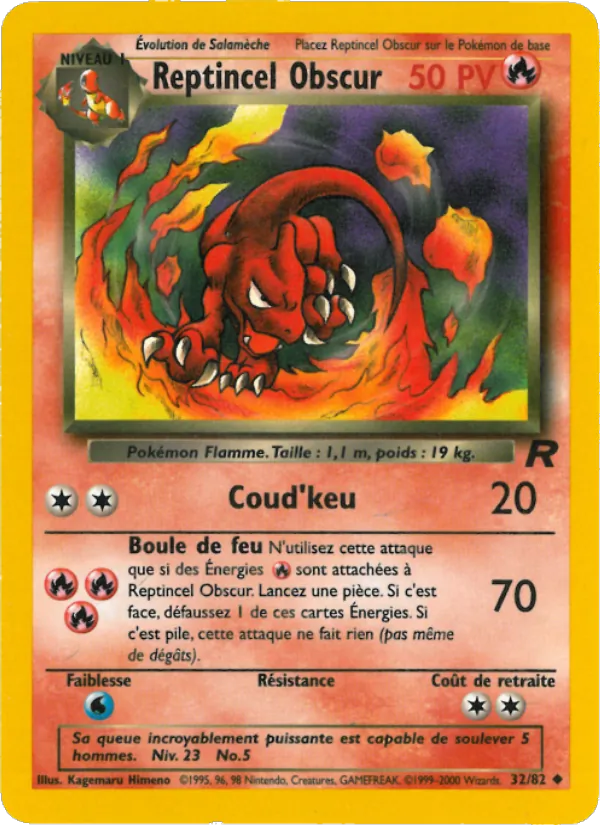 Reptincel Obscur (Team Rocket #32/82)