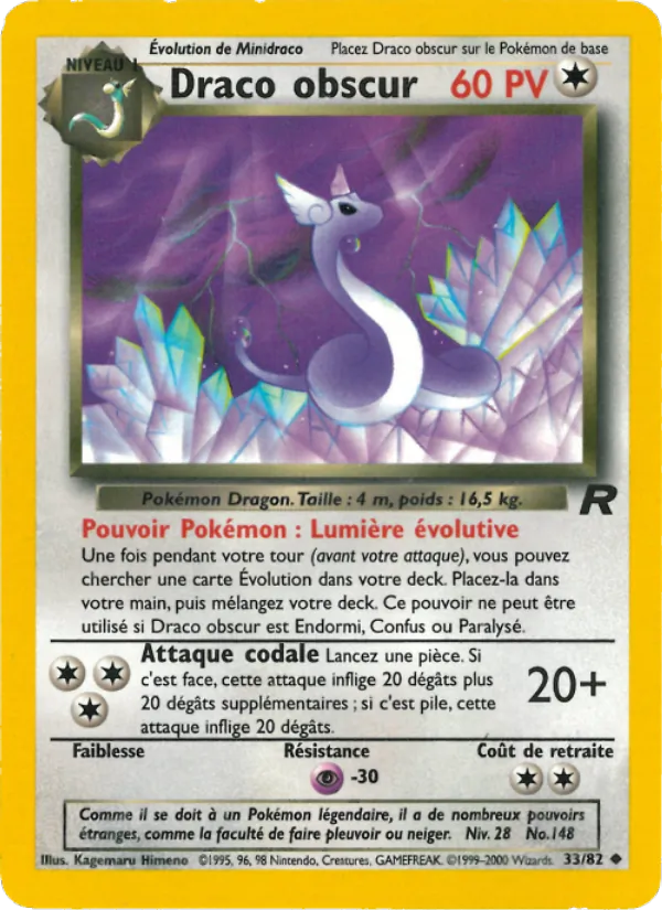 Draco obscur (Team Rocket #33/82)