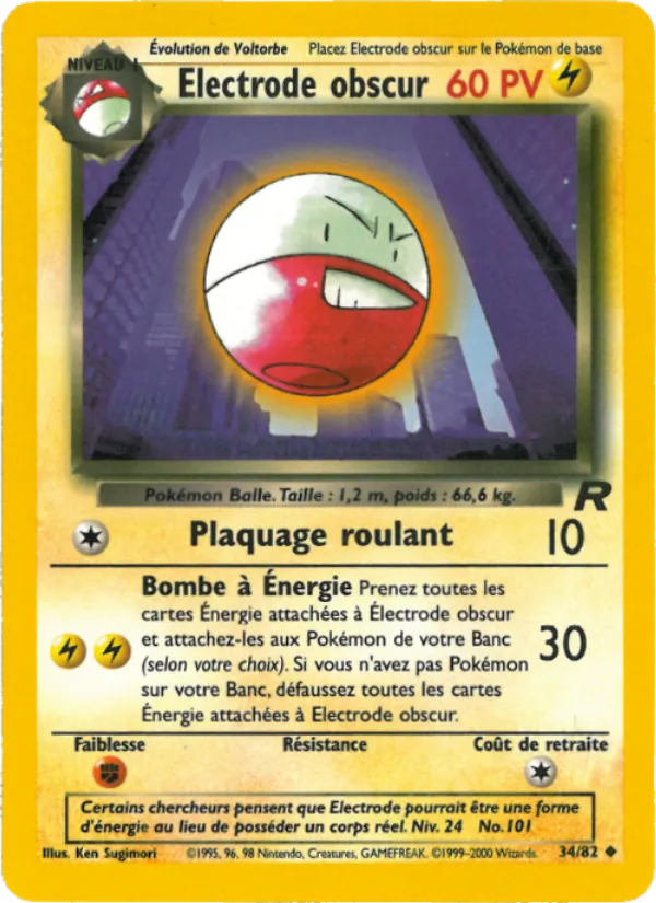 Electrode obscur (Team Rocket #34/82)
