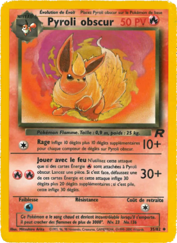 Pyroli obscur (Team Rocket #35/82)