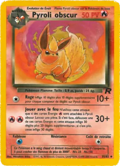 Pyroli obscur (Team Rocket #35/82)