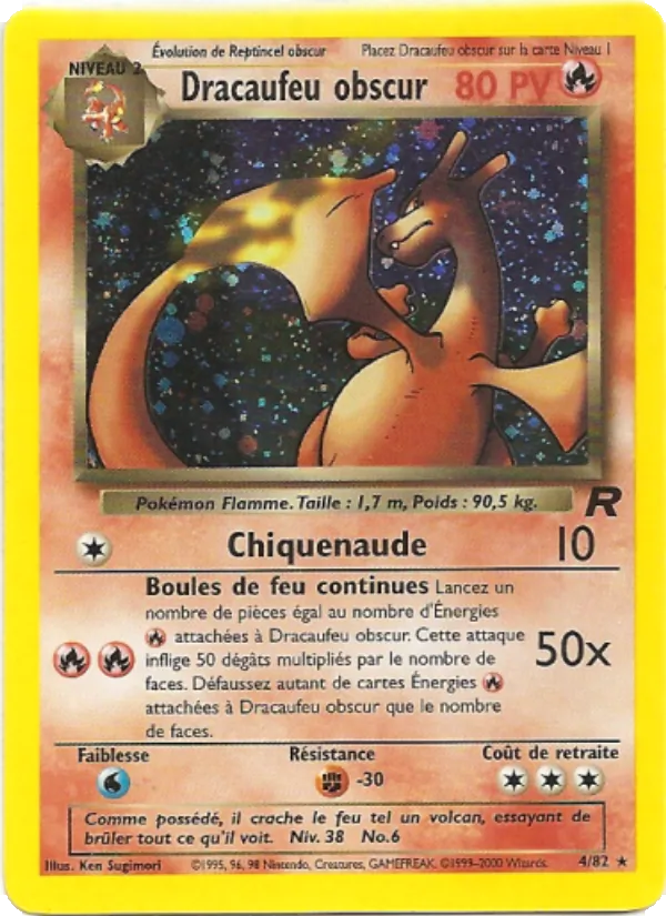 Dracaufeu obscur (Team Rocket #4/82)