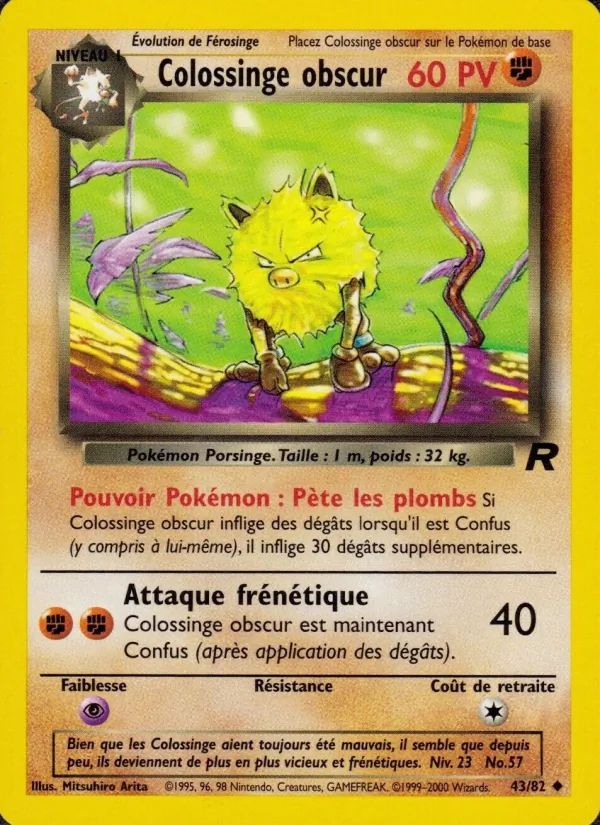 Colossinge obscur (Team Rocket #43/82)