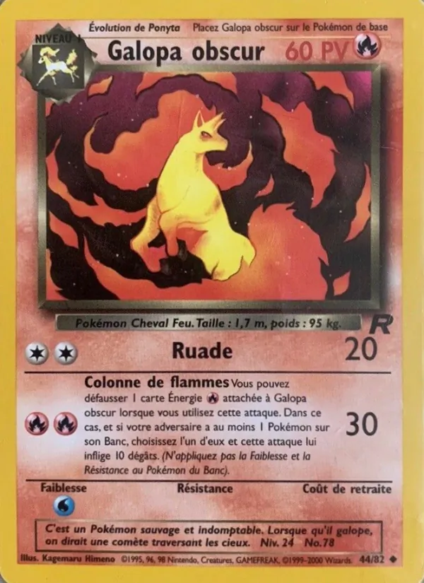 Galopa obscur (Team Rocket #44/82)