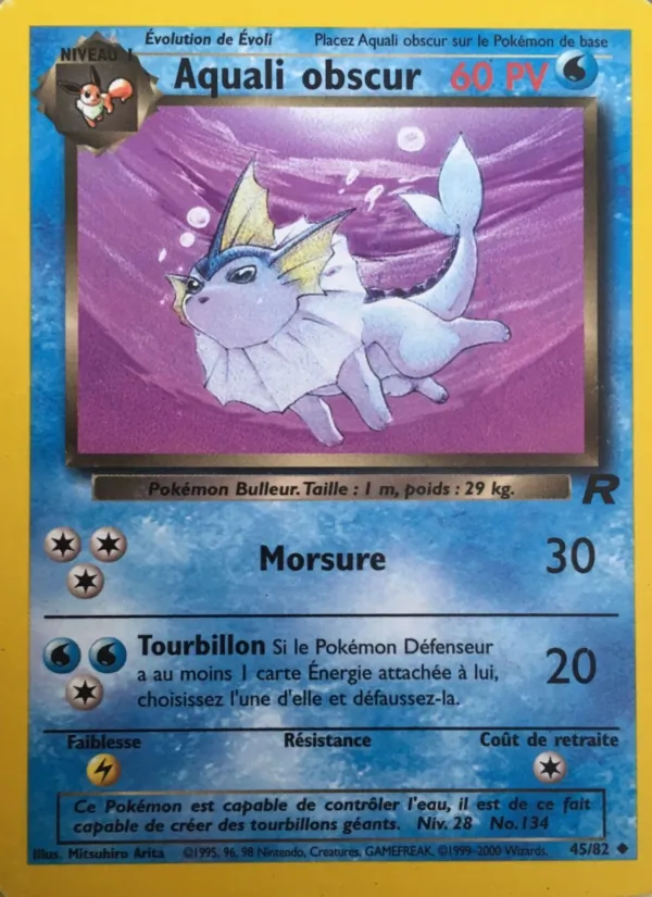 Aquali obscur (Team Rocket #45/82)