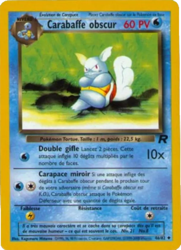 Carabaffe obscur (Team Rocket #46/82)