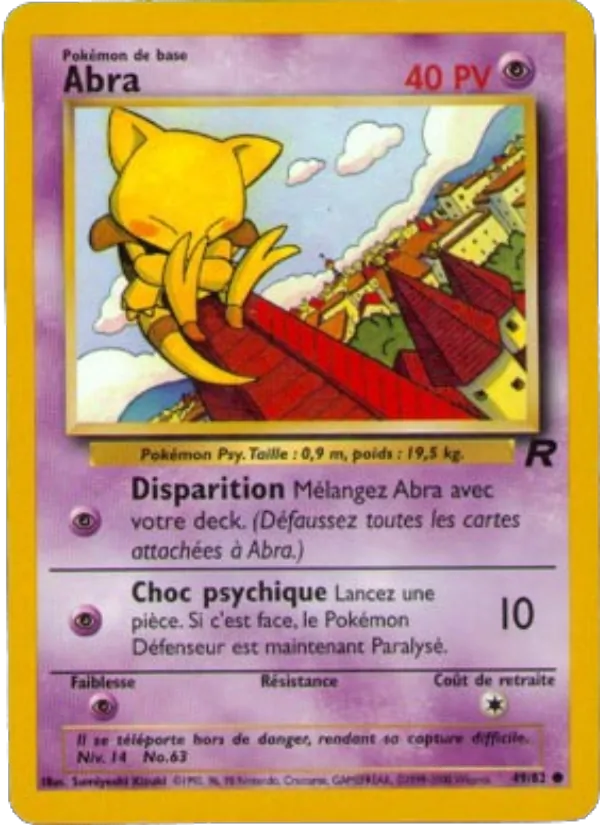 Abra (Team Rocket #49/82)