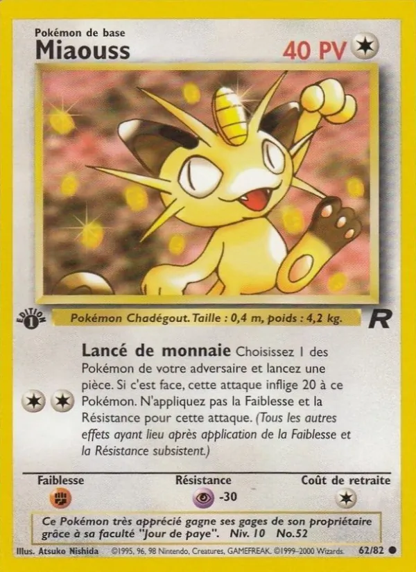 Miaouss (Team Rocket #62/82)