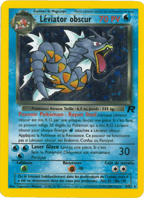 Léviator obscur (Team Rocket #8/82)