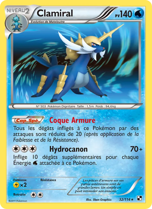 Clamiral (Noir & Blanc #32/114)