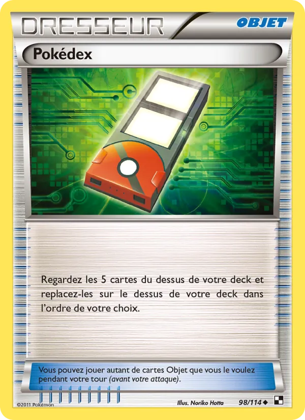 Pokédex (Black & White #98/114)