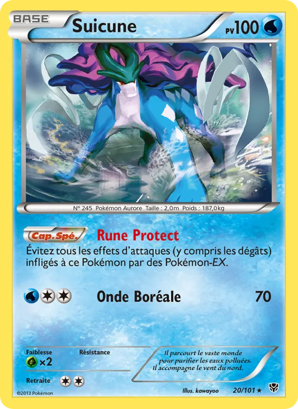 Suicune (Plasma Blast #20/101)