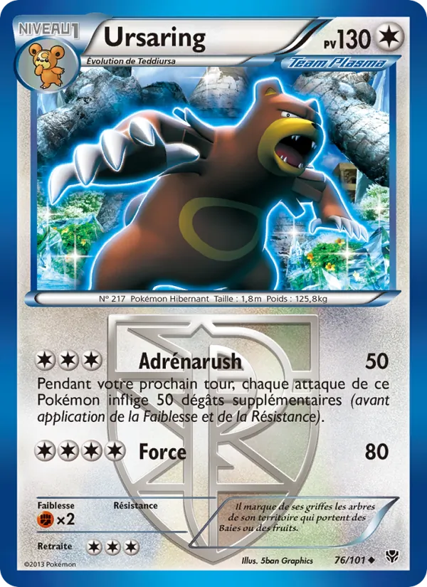 Ursaring (Plasma Blast #76/101)