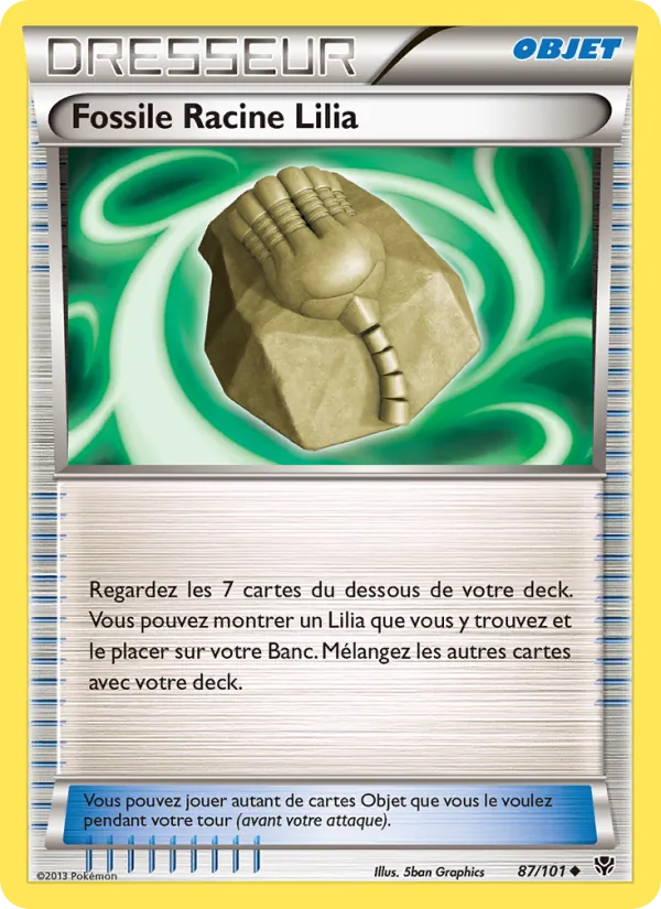Fossile Racine Lilia (Plasma Blast #87/101)