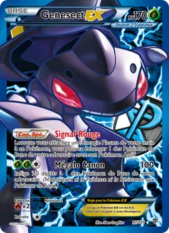 Genesect EX (Explosion Plasma #97/101)