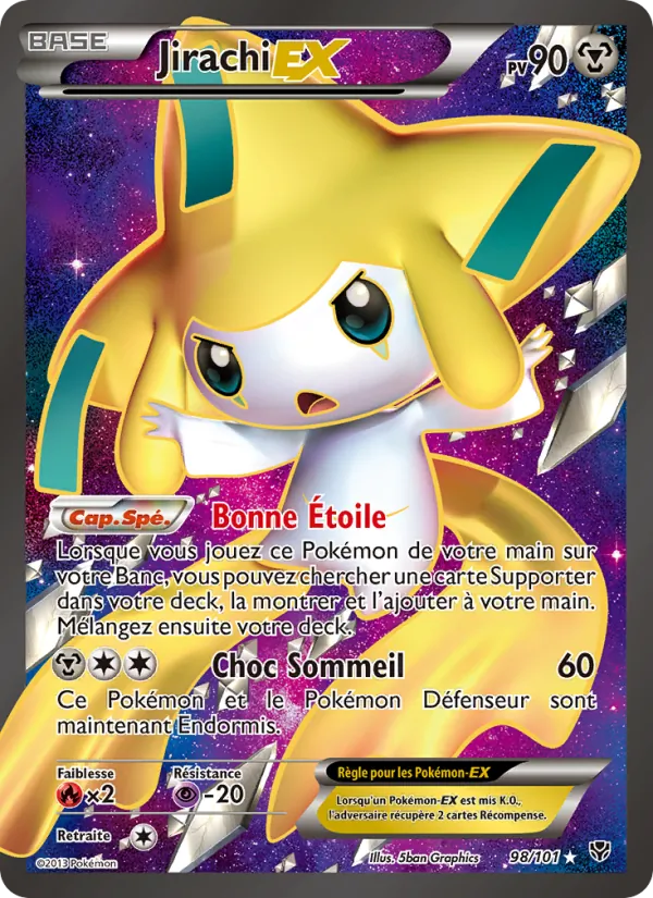 Jirachi EX (Explosion Plasma #98/101)