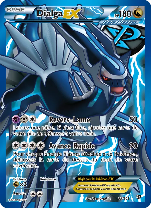 Dialga EX (Explosion Plasma #99/101)