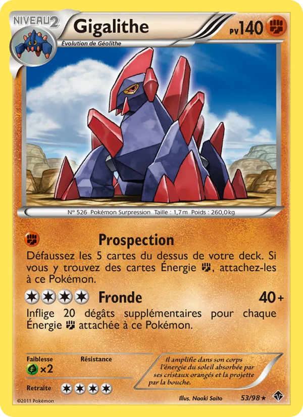 Gigalithe (Pouvoirs Émergents #53/98)