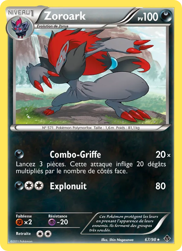 Zoroark (Pouvoirs Émergents #67/98)