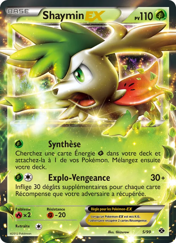Shaymin-EX (Next Destinies #5/99)