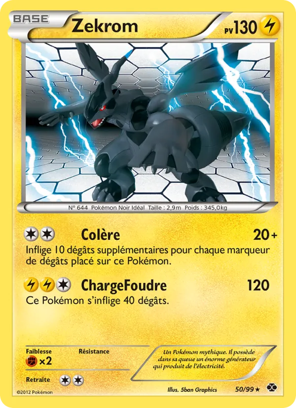 Zekrom (Destinées Futures #50/99)