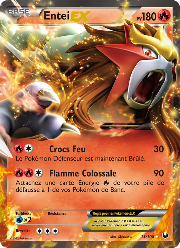 Entei-EX (Dark Explorers #13/108)