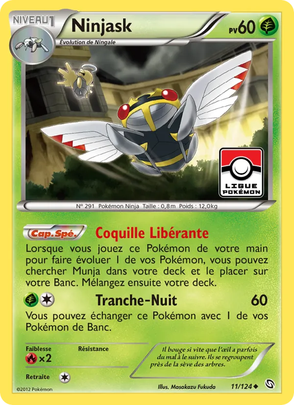 Ninjask (Dragons Exalted #11/124)