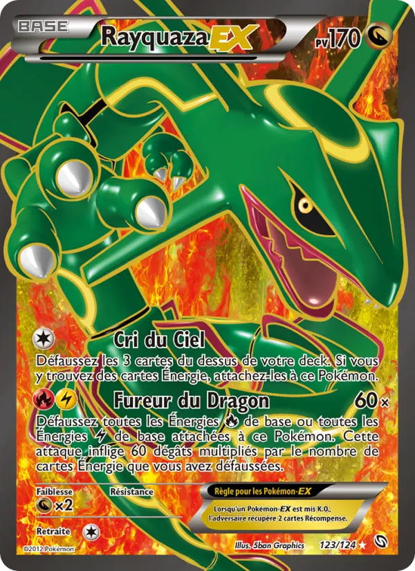 Rayquaza-EX (Dragons Exalted #123/124)