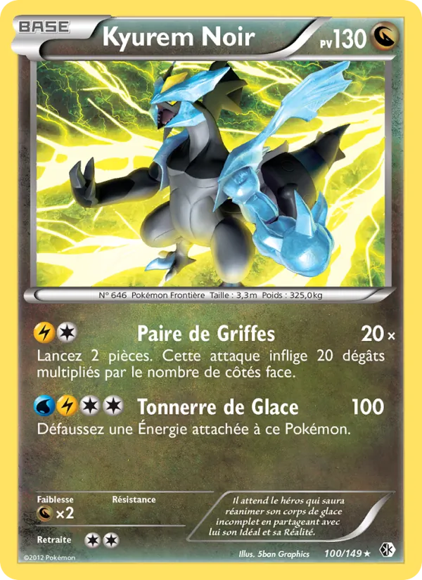 Kyurem Noir (Boundaries Crossed #100/149)