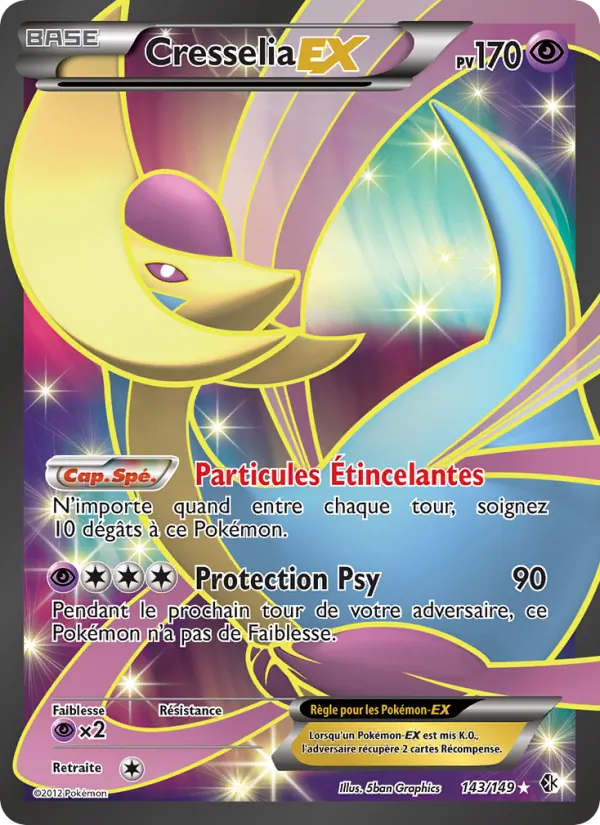 Cresselia-EX (Frontières Franchies #143/149)