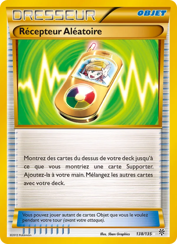Récepteur Aléatoire (Plasma Storm #138/135)